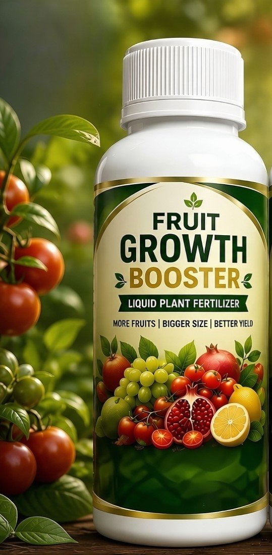 Pack of 2 Fruit Growth Booster Liquid Plant Fertilizer Bottles - 100 ML - Image 3