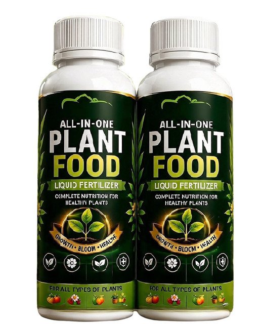 Alternative view of Pack of 2 All-in-One Plant Food Liquid Fertilizer Bottles - 100 ML