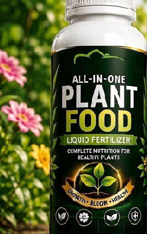Pack of 2 All-in-One Plant Food Liquid Fertilizer Bottles - 100 ML - Image 3